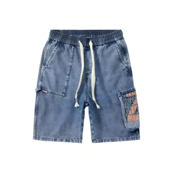 JUCY JUDY Denim Shorts Unisex Blue