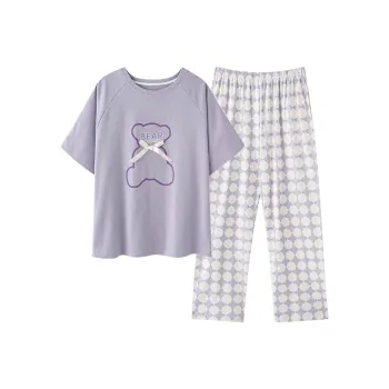 FENTENGCARE Pajama Set Women's Violet