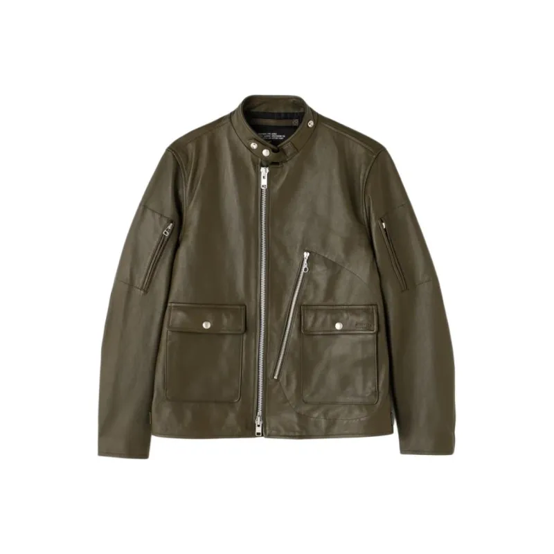 AVIREX Leather Jackets Men-1