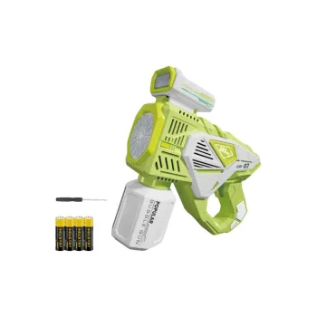JOY FUER Dazzling Cool Technology Multicolor Light Fully Automatic One Touch Foam Outdoor Bubble Machines