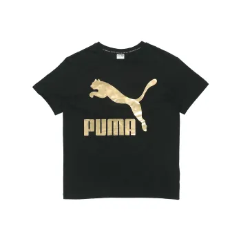 PUMA Set in Sleeve T Shirt Women's Black
