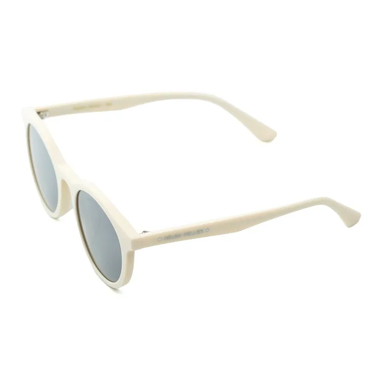 HELEN KELLER Plate Frame Oval Sunglasses Unisex-6