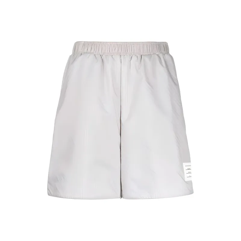 THOM BROWNE Logo appliqué Track Shorts-0