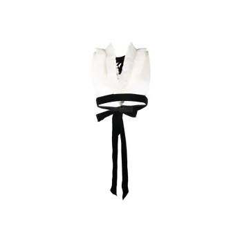 SAINT LAURENT Crop Tops Women's White