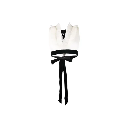 SAINT LAURENT Crop Tops Women's White