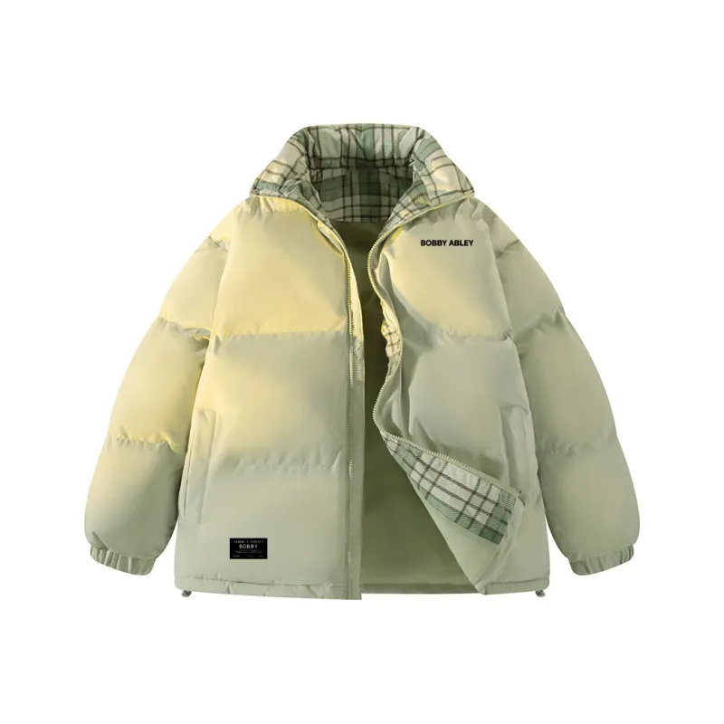 BOBBY ABLEY Puffer Jacket Unisex Dark Purple-28
