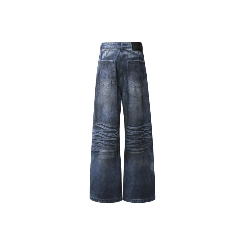 SXSY Jeans Unisex Dirty Blue-1