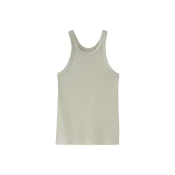 TOTEME Crew neck Ribbed Tank Top