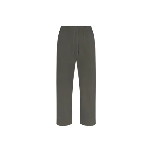 SKIMS SS25 JERSEY LOUNGE MENS RELAXED STRAIGHT LEG PANT Casual Pants Men's BASIL/Basil Green