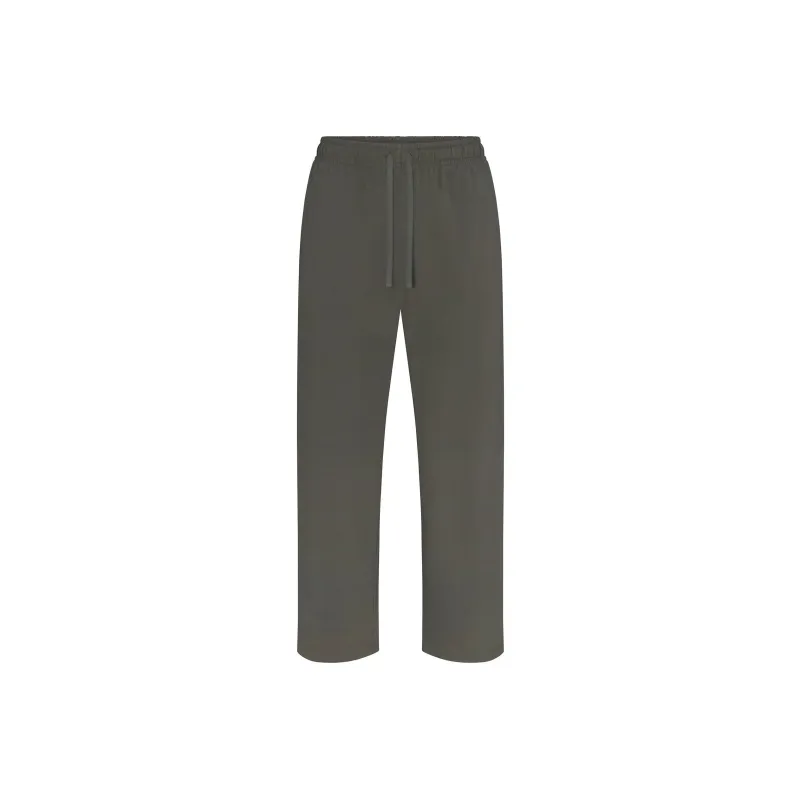 SKIMS SS25 JERSEY LOUNGE MENS RELAXED STRAIGHT LEG PANT Casual Pants Men's BASIL/Basil Green-0