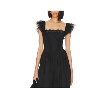FREE PEOPLE Tank Tops Women's Black