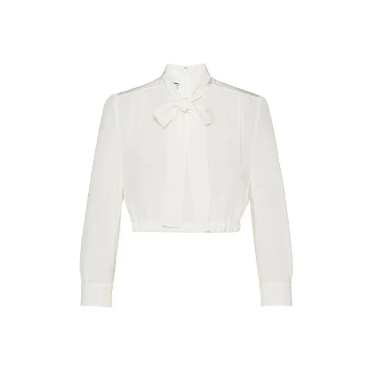 PRADA Crop Tops Women's White-0