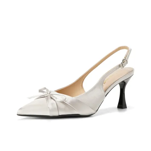 Zomila High Heels Women's Gray, Apricot