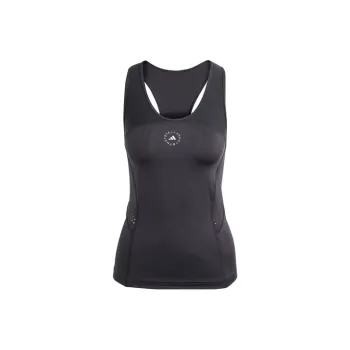 Adidas Logo Printed Racerback Tank Top