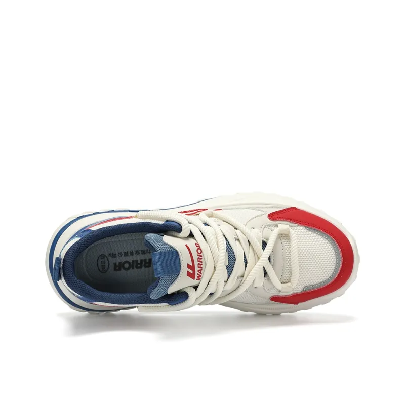 Warrior Abrasion Resistant Height Increasing Low Top Chunky Sneakers Men's-11