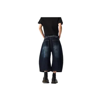 KVIV Denim Shorts Men's Vintage Blue 