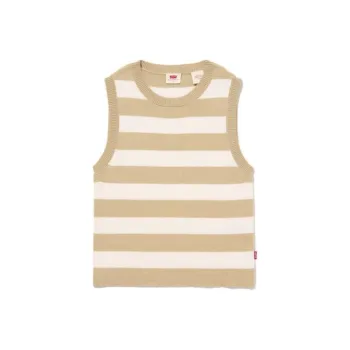 Levis Tank Tops Women's Beige