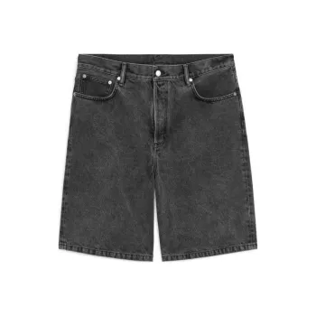 ARKET Denim Shorts Men's Dark Gray