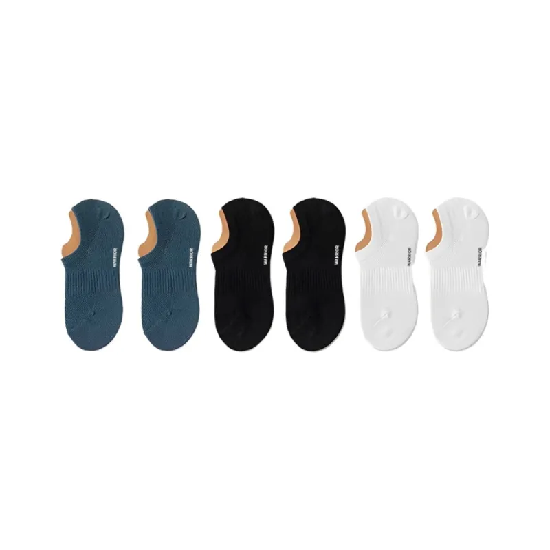 Warrior No Show Socks Unisex 6 Pack-0