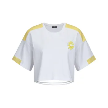 AZEPAM Crop Tops Women's White