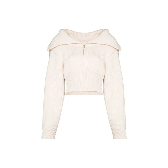 Jacquemus Risoul Double Collar Sweater-0
