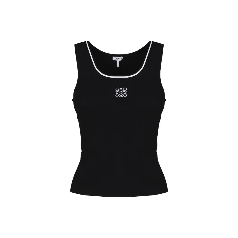 LOEWE Tank Tops Women's Black-0