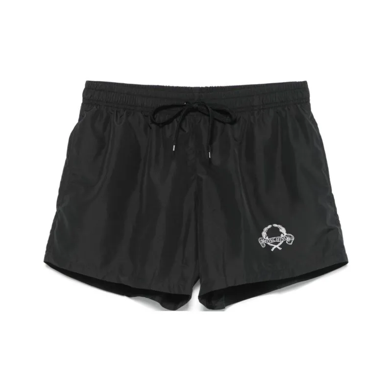 MOSCHINO Logo print Swim Shorts-0