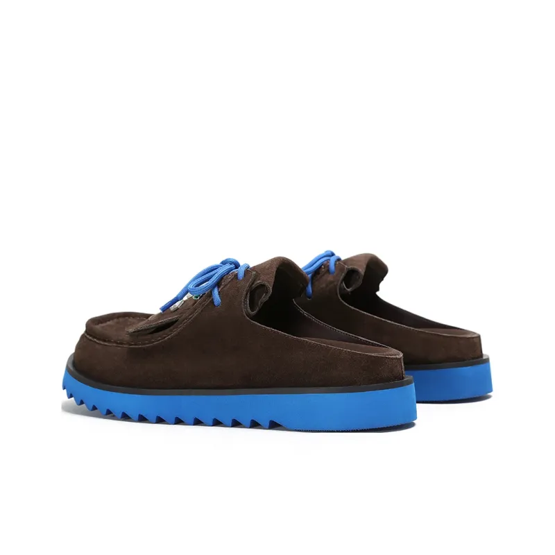 ADCDAVINCI Sun Collection Slip Resistant Abrasion Resistant Closed Toe Slippers Unisex Brown-2