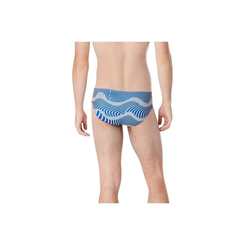 Speedo Men's Printed One Brief Cobalt Blue Swimming Shorts Men's-68
