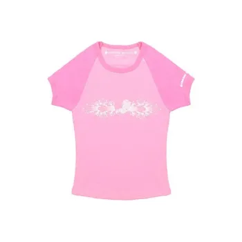 Chrome Hearts Crop Tops Women's Pink