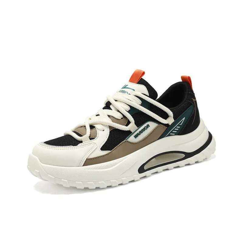 Warrior Abrasion Resistant Height Increasing Low Top Chunky Sneakers Men's-16
