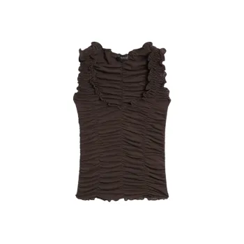 Massimo Dutti Tank Top Women's Brown
