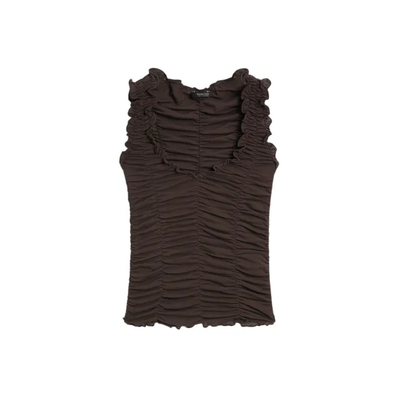 Massimo Dutti Tank Top Women's Brown-0