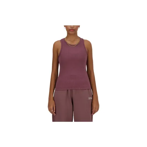 New Balance Tank Tops Women's Brick Red