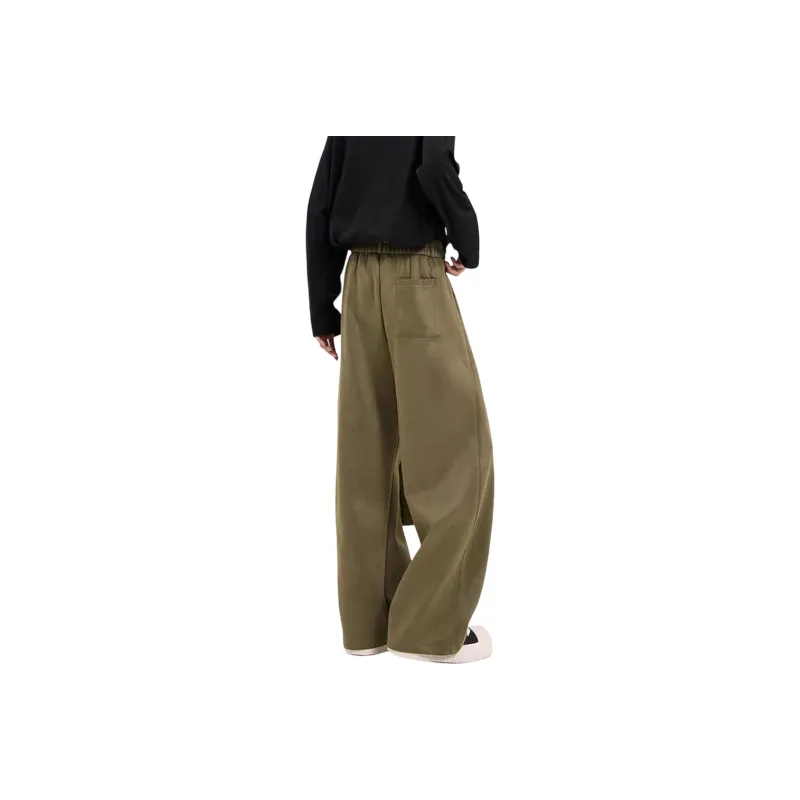FORCEPULR Casual Pants Unisex Black-3