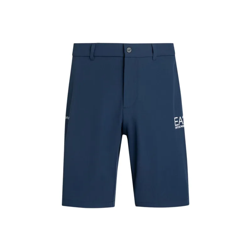EMPORIO ARMANI Logo Printed Stretched Shorts-0