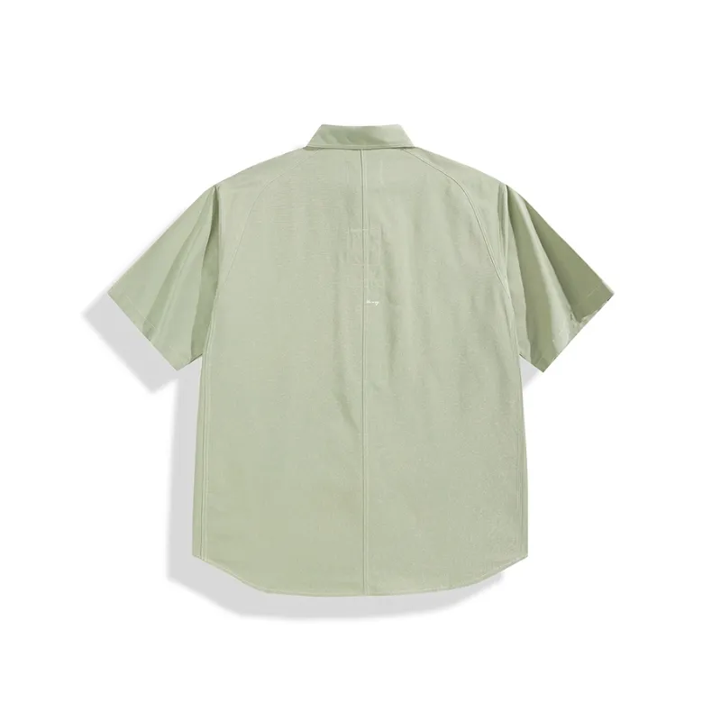 PEACEBIRD MEN Shirt Men's Green, Batch 1-1