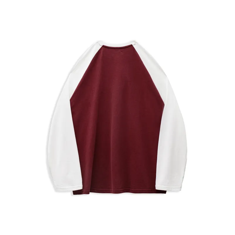 MADEN T Shirts Women's Burgundy-1