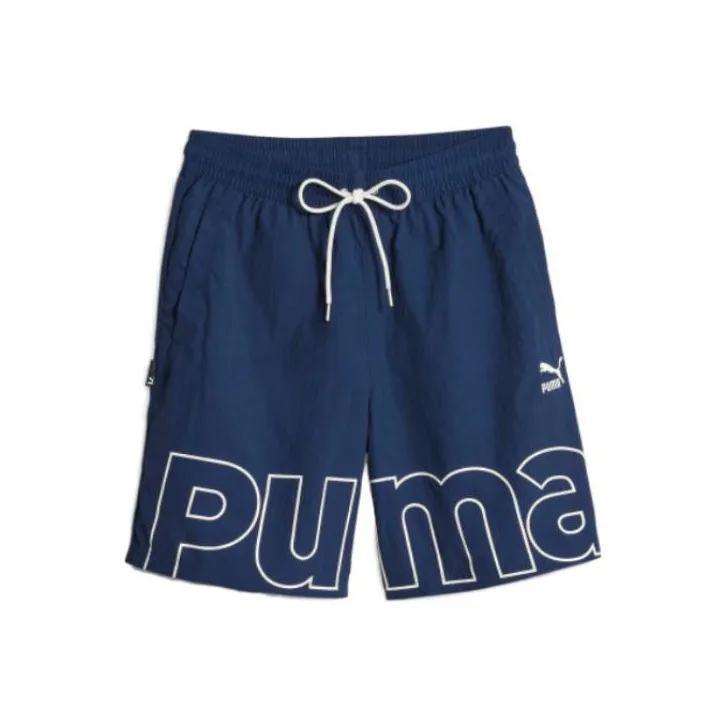 PUMA BVB Casual Shorts Men Blue-0