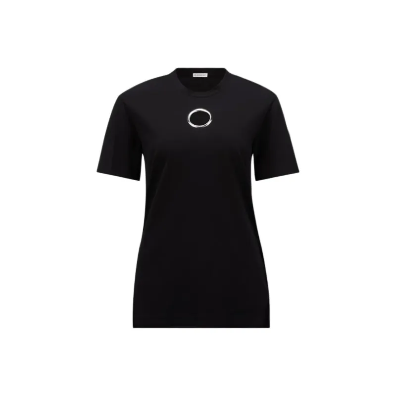 MONCLER GENIUS Moncler X Willow Smith Ring Detailed Crewneck T Shirt-0
