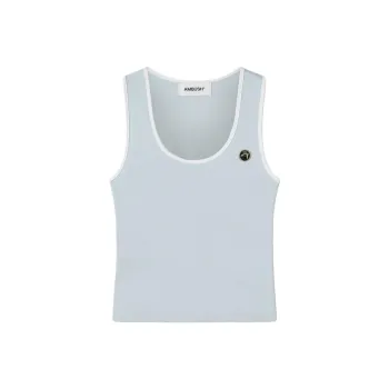 AMBUSH Heart Motif Cut Out Sleeveless Top