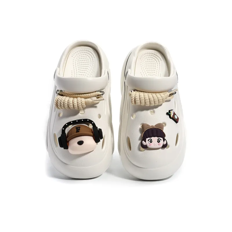 Feiyue Home Outerwear Soft Comfortable, Soft Squashy And Bouncy Feeling Clogs Women's-3