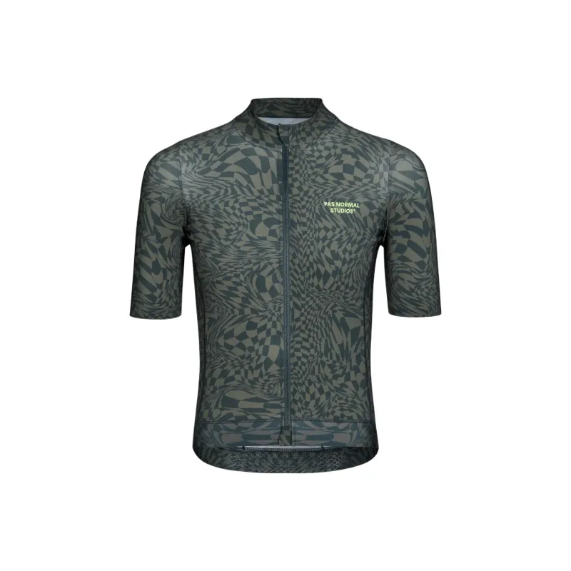 PAS NORMAL STUDIOS Cycling Clothing Men's Olive Green Plaid-0