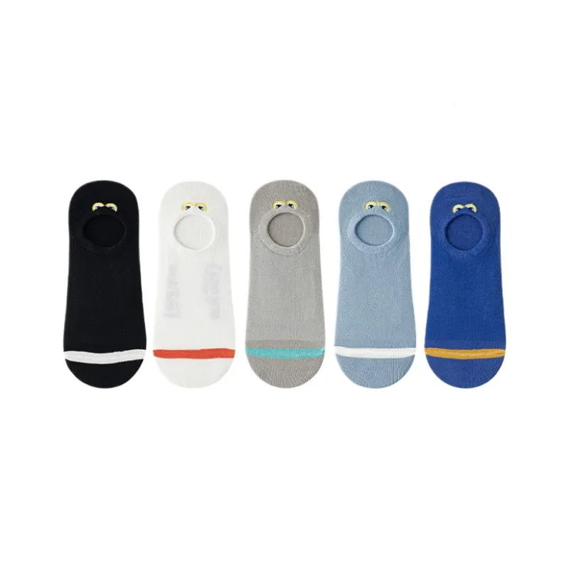 Cotton Gene No Show Socks Men's 5 Pack-25
