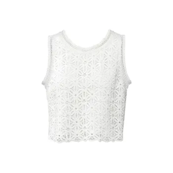 TAMMY TANGS Tank Top Women's White