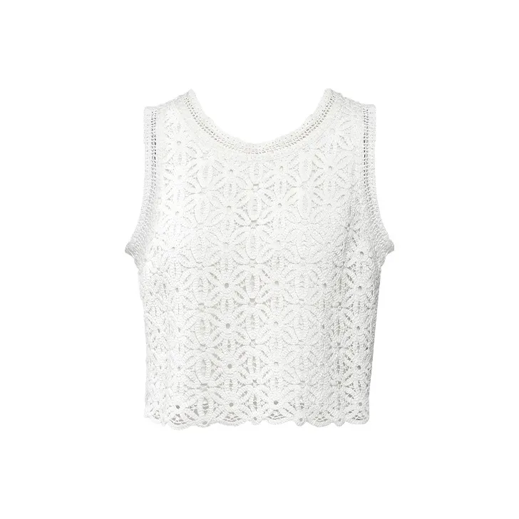 TAMMY TANGS Tank Top Women's White-0