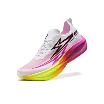 Dynamic Power Cushioned Slip Resistant Abrasion Resistant Low Top Carbon Plate Casual Running Shoes Unisex Colorful