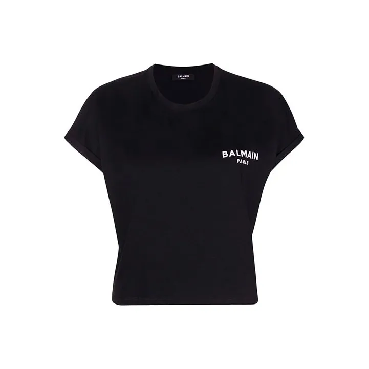 BALMAIN SS22 T Shirt Women's Black-0