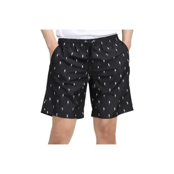 Neil Barrett All Over Pattern Printed Drawstring Shorts