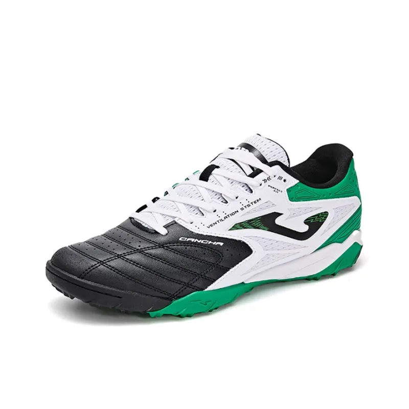 Joma TF Rubber Broken Studs Cushioning, Wear Resistant Soccer Shoes Men's Black-2